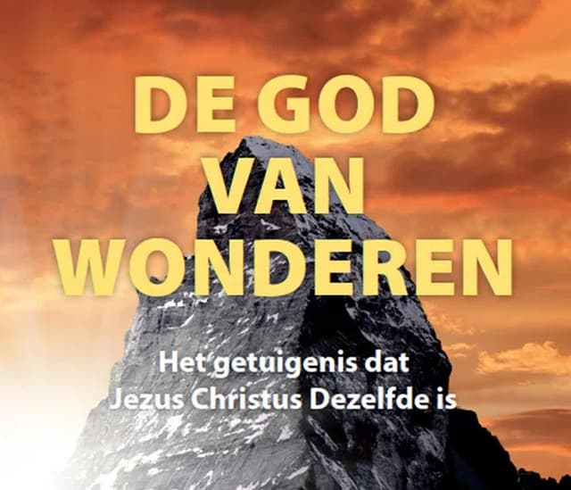 Boek op het Christelijke luisterboeken platform - De God van wonderen - Jan Zijlstra