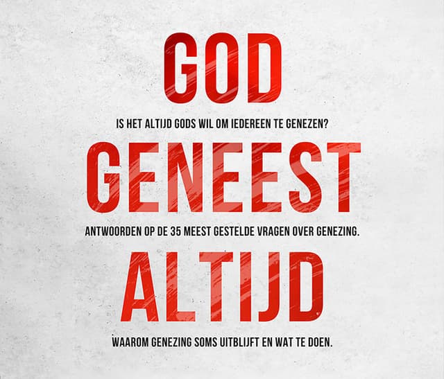 Boek op het Christelijke luisterboeken platform - God Geneest Altijd - Tom de Wal